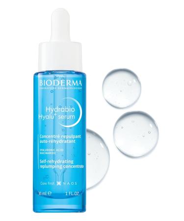 Bioderma Hydrabio Hyalu+ serum the 1st self-rehydrating replumping concentrate for dehydrated skin long lasting hydration with light and fresh texture 30ml 1FL.OZ - Buy Online on GoSupps.com