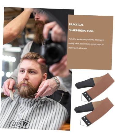 minkissy 4pcs Cloth Tool Hairdressing Supplies - Two Sided Artificial Leather 46.5x6cm Available in Various Colors - Essential Hairdressing Accessories - Buy Online on GoSupps.com