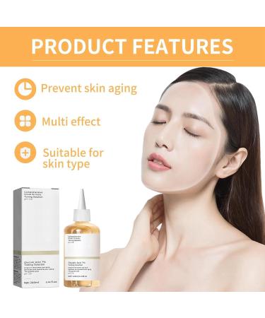 Glycolic Acid 7% Toning Solution Glycolic Acid 7% Toning Resurfacing Solution Glycolic Acid Skin Toner for Blemishes and Acne Facial Exfoliation Glycolic Acid Serum Skincare Hydrating Toner (100ml) - Buy Online on GoSupps.com