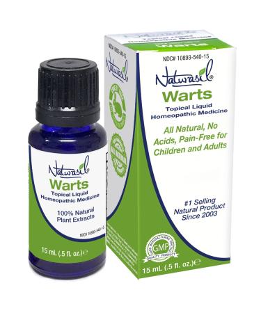 Naturasil The Original Wart Remover: 100% All-Natural Topical Liquid | Fast-Acting | Painless | Acid-Free | Proudly Made in The USA