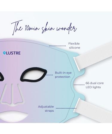 Liustre Clearskin Revive Mask | LED Therapy for Impure & Tired Skin | Clear & Fresh Look - Buy Online on GoSupps.com