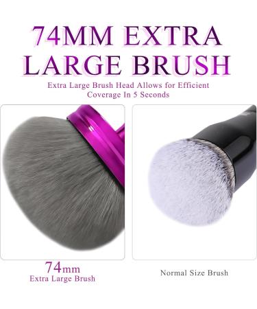 MUNSKT Large Kabuki tanning brush wide head body makeup brush selftanning applicator for back sun protection applicator for sun protection foundation blush - Buy Online on GoSupps.com