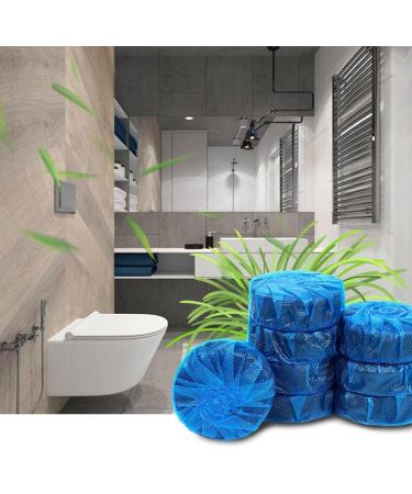 10 Blue Bubble Toilet Bag Automatic Flush Toilet Essence Toilet Cleaner Toilet Deodorant Block - Buy Online on GoSupps.com