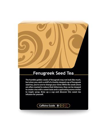 Buddha Teas Organic Fenugreek Seed Tea - USDA Organic, OU Kosher, 18 Bleach-Free Bags - Buy Online on GoSupps.com