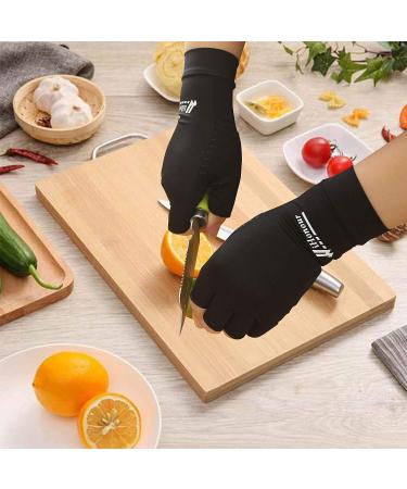 Copper Arthritis Compression Gloves for Men & Women - Medium Size (2 Pairs) - Buy Online on GoSupps.com