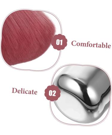 Beavorty 2pcs Mushroom head dust brush liquid highlighter retractable highlighter eyeshadow 8.5x3.5cmx2pcs As Shownx2pcs - Buy Online on GoSupps.com