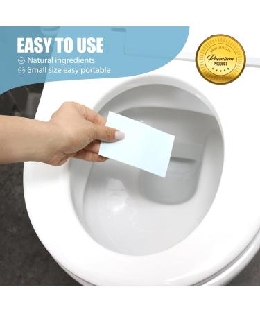Eco-Friendly Natural Toilet Bowl Cleaner Strips | Non-Toxic Foaming Sheets | Septic Safe | 36 Count | Removes Stains & Odors - Buy Online on GoSupps.com