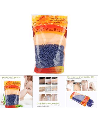 Depilatory Harsh Wax Beans for Arm & Body Hair Removal - Lavender 300g Pack for Men & Women - Buy Online on GoSupps.com