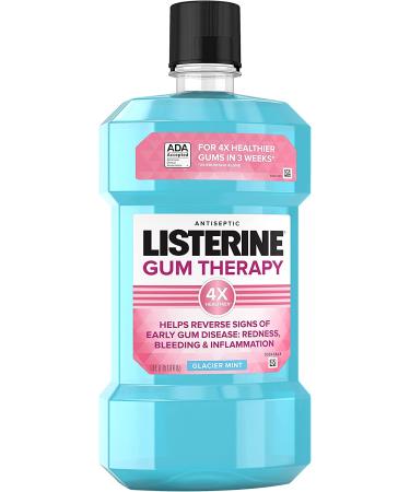 LISTERINE Gum Therapy Antiplaque & Anti-Gingivitis Mouthwash - Glacier Mint 1L (Pack of 2) - Buy Online on GoSupps.com
