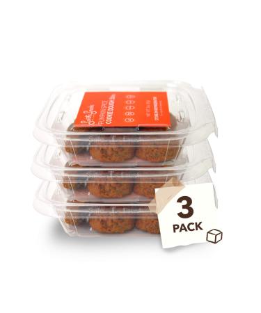Pumpkin Spice Cookie Bites, Almond Butter Cookies, Whole30, Paleo, Keto, Gluten Free, Vegan, Low Carb, No Added Sugars, Dairy Free Cookies, Pack of 3 (6 Bites Per Pack) - Sarahs Sweet and Savory Snacks Pumpkin Spice 18 Co