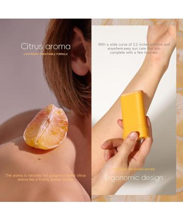 Sunscreen Stick SPF 50+ | Water-Resistant Sunblock for Face & Body | Travel Size 0.56 Oz | No Eye Irritation | 50 Uses - Shop Now - Buy Online on GoSupps.com