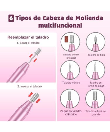 Buy Diyang Portable USB Electric Nail Miller | Professional Manicure Tool | Perfect Christmas Gift for Girls - Buy Online on GoSupps.com