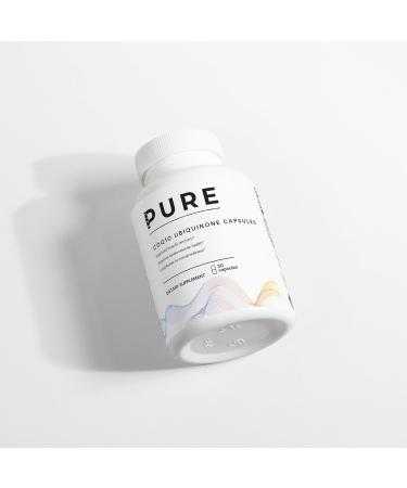 PURE LIFE CoQ10 Ubiquinone Capsules Coenzyme Q10 Supplement for Energy Muscle Recovery & Support Cardiovascular Health 30 Vegan Capsules Nutritional Supplement Made in USA - Buy Online on GoSupps.com