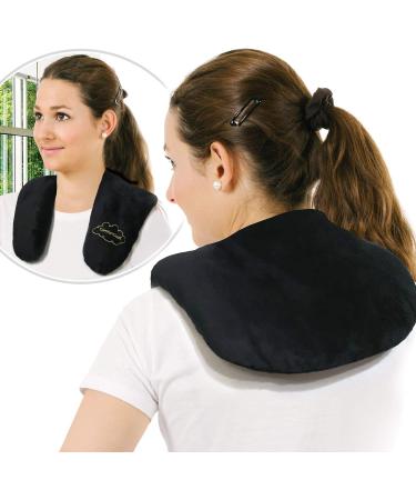 Heating Pad for Neck and Shoulders - Microwavable Moist Warming Wrap for Natural Pain Relief - Clay Beads by ComfortCloud - Buy Online on GoSupps.com