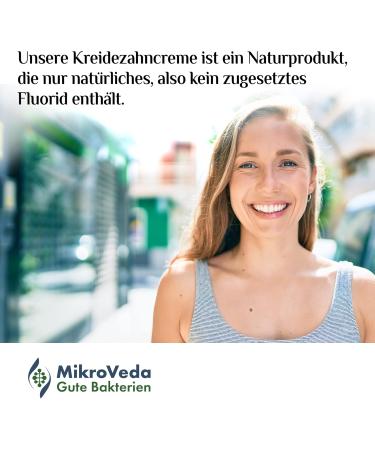 MikroVeda Toothpaste Menthol 50 ml - Fluoride-Free Strong Gums & Healthy Teeth Care - Buy Online on GoSupps.com