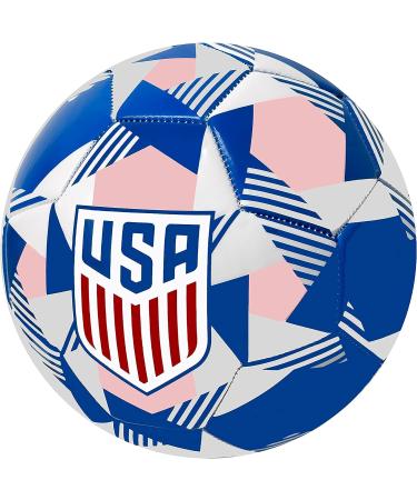 Icon Sports Size 4 World Club National Teams Soccer Ball - U.S. Royal/Pink - Buy Online on GoSupps.com