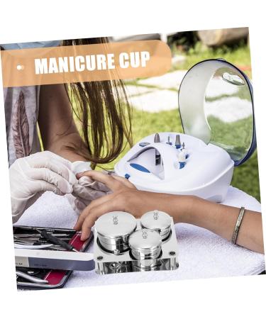 Buy Tovinanna 4 Set Stainless Steel Powder Mixing Cup & Container - Premium Skin Care & Manicure Tools | International Shipping Available - Buy Online on GoSupps.com
