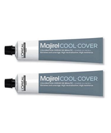 Loreal Majirel Cool Cover 7 medium blonde 2 x 50 ml hair color LP Coloration CC 7 - Buy Online on GoSupps.com