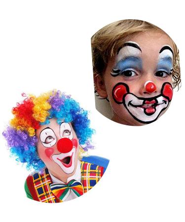 3Pcs Clown Makeup Sticks - Black, White & Red for Halloween & Sports | Sweatproof & Long Lasting - Buy Online on GoSupps.com