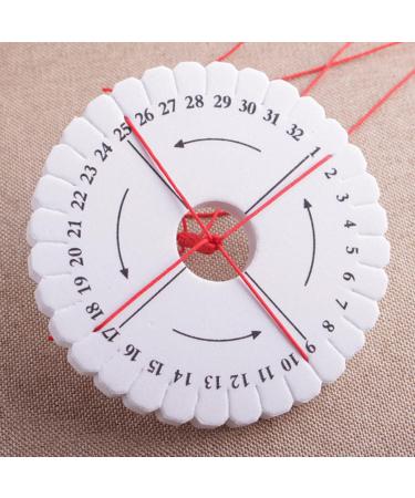 24pcs Beaded Accessories Foam DIY Kumihimo Eva Round Knitting Plates Set - Buy Online on GoSupps.com