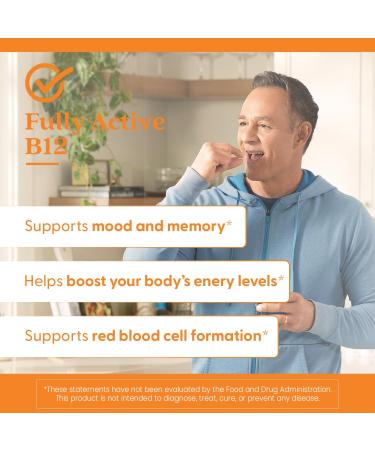 Doctors Best Chewable Fully Active Methyl B12 Methylcobalamin Energy Memory & Mood Support Non-GMO Gluten Free Soy Free Vegan 60 Tablets - Buy Online on GoSupps.com