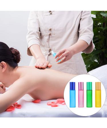 Buy 1 Set Portable Perfume Essential Oil Roller Bottles - Compact Glass Cosmetic Sub Bottles for International Shipping - Buy Online on GoSupps.com