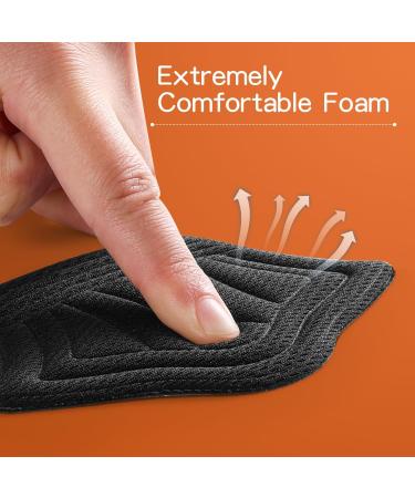Adhesive Heel Cushion Pads - Reusable Heel Grips for Perfect Fit | Comfortable Inserts for Loose Boots & Shoes - Men & Women - Buy Online on GoSupps.com