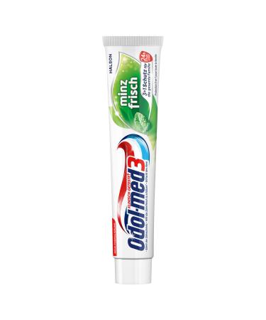Odol-Med3-fresh toothpaste toothpaste with mint taste and 3in1 protection for strong teeth healthy gums ** and fresh breath 75ml - Buy Online on GoSupps.com