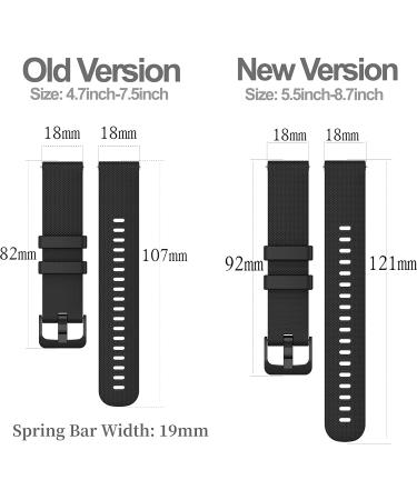 6-Pack Veryfitpro Smart Watch Bands - Replacement Silicone Straps for ID205, ID215G, ID205U - Multicolor Options for Men and Women - Buy Online on GoSupps.com