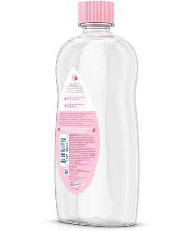 JOHNSON'S Baby Oil 20 oz - Gentle Baby Moisturizer for Soft Skin - Buy Online on GoSupps.com