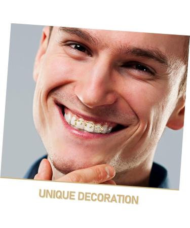 FOMIYES Teardrop Grill Cap Lower Teeth Drop Caps Tooth Hiphop Caps Dropper Teeth Cap Accessories For Oral Teeth Decoration - Buy Online on GoSupps.com