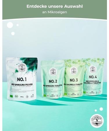 Buy Purity Brand Bio Spirulina Powder 300g | High Protein Vegan Dietary Supplement | Natural Iron & B12 Source - Buy Online on GoSupps.com