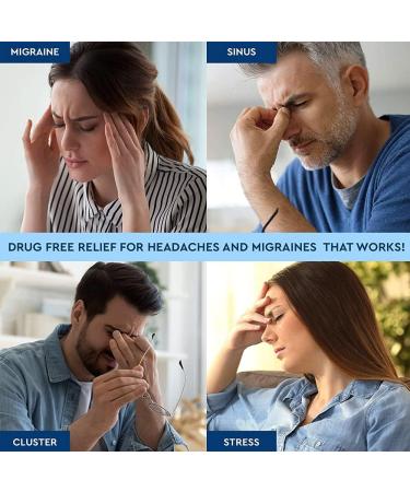 Gel Ice Headache & Migraine Relief Hat Cold Therapy Headache Relief Cap Stretchabl Snug Migrain Ice Head Wrap Mask for Puffy Eyes Tension Sinus and Stress Relief (One Size Blue) One Size Blue - Buy Online on GoSupps.com