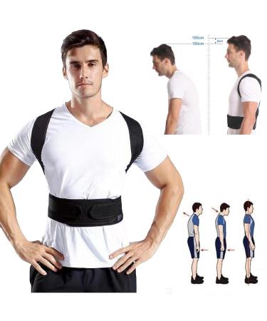 Adjustable Back Posture Corrector for Men & Women - B05 XXL | Lumbar Support for Perfect Posture & Confidence - Buy Online on GoSupps.com