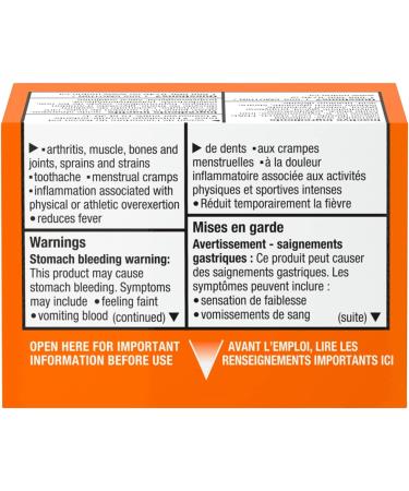 Motrin Super Strength Tablets Pain Reliever for Menstrual Pain Back Pain Ibuprofen 400mg 16 Tablets orange 16 Count (Pack of 1) Tablets - Buy Online on GoSupps.com