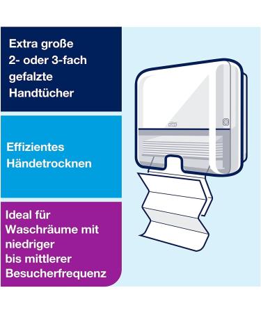 Buy Tork XPress Soft Multifold Paper Towels & Mini Dispenser Set - Premium 2-Layer White Towels Compact H2 Bundle for International Shipping - Buy Online on GoSupps.com