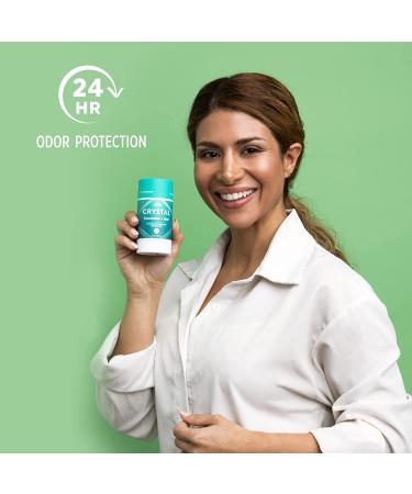 Crystal Body Deodorant - Magnesium Enriched Cucumber + Mint 2.5 oz | Natural & Long-Lasting - Buy Online on GoSupps.com