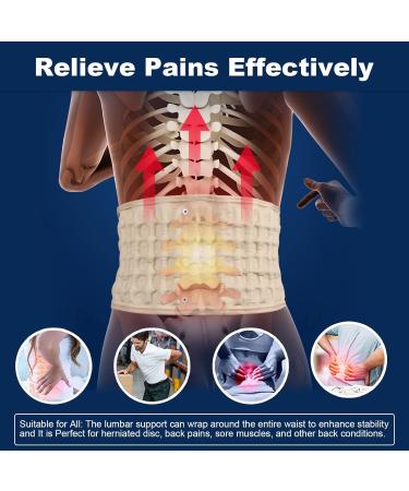 Inflatable Lumbar Belt for Back Support | Anti-Welding Kidney & Decompression Waist Belt for Lower Back Pain Relief - Buy Online on GoSupps.com