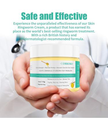 Itchy Feet Relief Cream - Soothing Treatment for Jock Itch Athlete's Foot Psoriasis & More | 4.00 Fl Oz - Adults & Kids - Buy Online on GoSupps.com