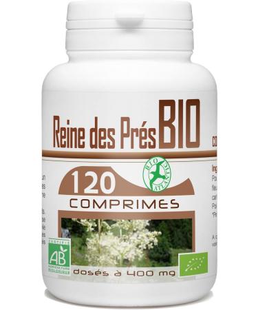 Meadowsweet Organic - 400 mg - 120 tablets - Buy Online on GoSupps.com