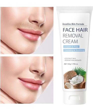 Depilatory cream facial hair removal cream 50 g depilatory cream for daily use leisure and holidays - Buy Online on GoSupps.com