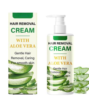 Cr me d' pilation pour homme et femme d pilatoire indolore l'aloe vera cr me d' pilation du visage pour peaux sensibles et intimes hydratante douce