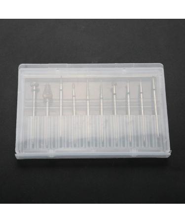 Different Gift Tungsten Steel Nail Drill Head Essential tools Easy to store Nail Grind Head Lightweight and portable Salon Shop for Home(F suit) - Buy Online on GoSupps.com