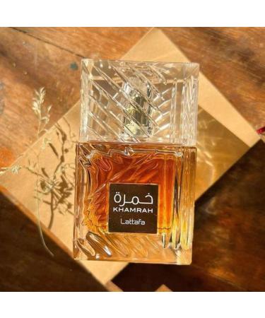 LATTAFA Khamrah EDP Spray 100ml (3.4oz) A Timeless Tale of Exquisite Aroma. (PACK OF 3) Gourmand Vanilla Praline Cinnamon - Buy Online on GoSupps.com