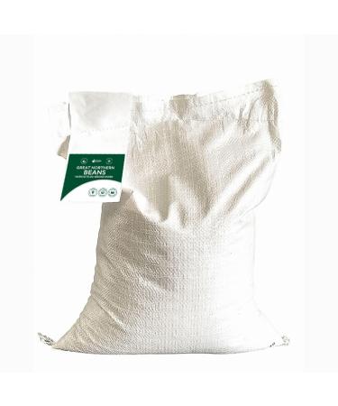 StoreHouse Foods Great Northern Beans 10 kg (22 lb) Non-GMO Raw Vegan Bulk A Favorite in Cooking for use in Soups and Stews Product of Canada