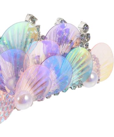 VALICLUD Rhinestones Mermaid Hair Combs: Pearl Hair Side Combs Clip Crystal Vintage Headpieces Hair Pins Clips Wedding Bride Headdress for Beach Themed Party Headwear - Buy Online on GoSupps.com