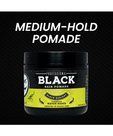 Rolda Black Hair Pomade 4.05oz - Medium Hold & Shine | Buy Online - Buy Online on GoSupps.com
