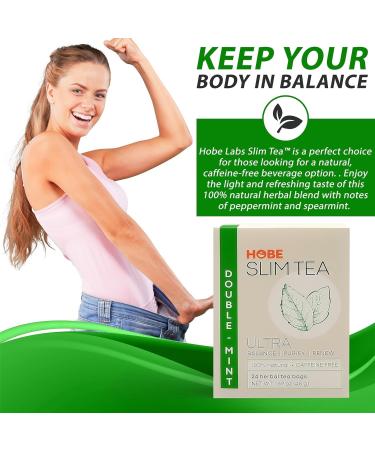  Hobe Labs 24 Ultra Fine Mint Tea Bags - Buy Online on GoSupps.com