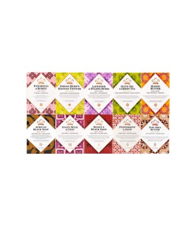 Nubian Heritage Assorted Soap Combo (10 Pack) - Luxurious and Nourishing Skin Care Set - Buy Online on GoSupps.com