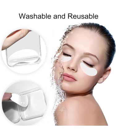 Eye Patches 6 Pairs - Silicone Eye Patch Reusable Under Eye - Reusable Eye Gel Pads for Soothing & Revitalizing - Silicone Eye patches - Buy Online on GoSupps.com